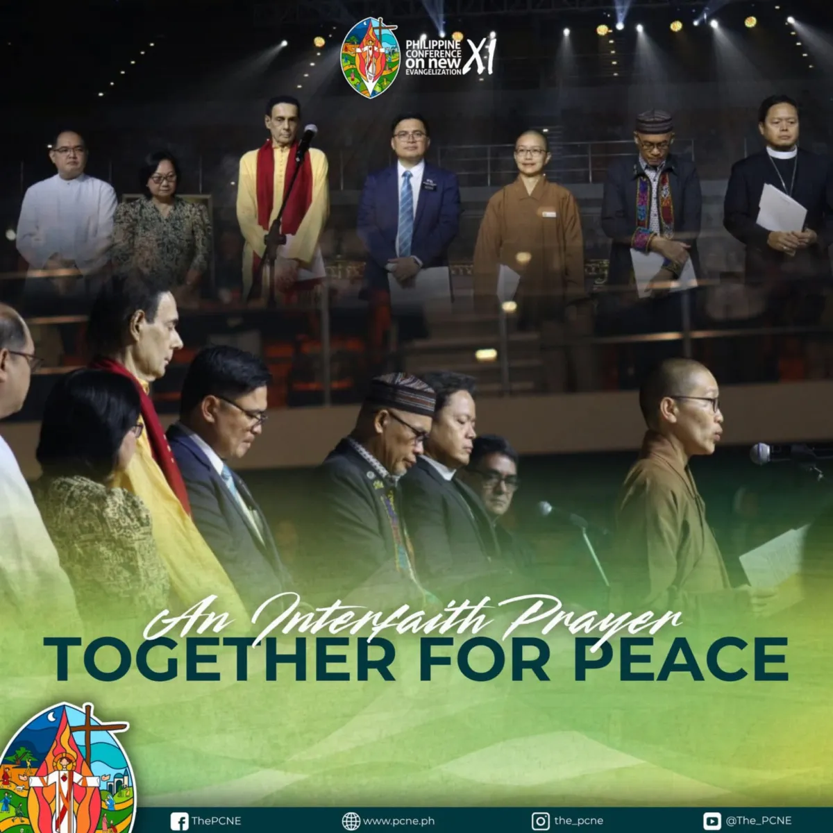 Seven Faiths, One Voice: Interfaith Prayer Unites Hearts at PCNE XI 